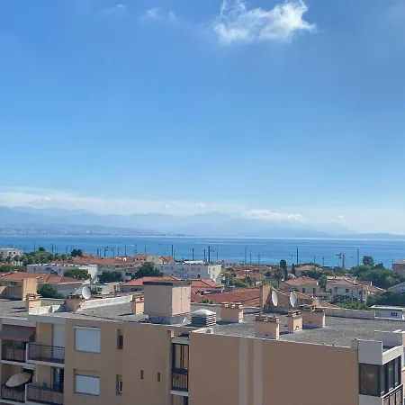 Appartement Lumineux T2 Blue Beach Avec Piscine Antibes